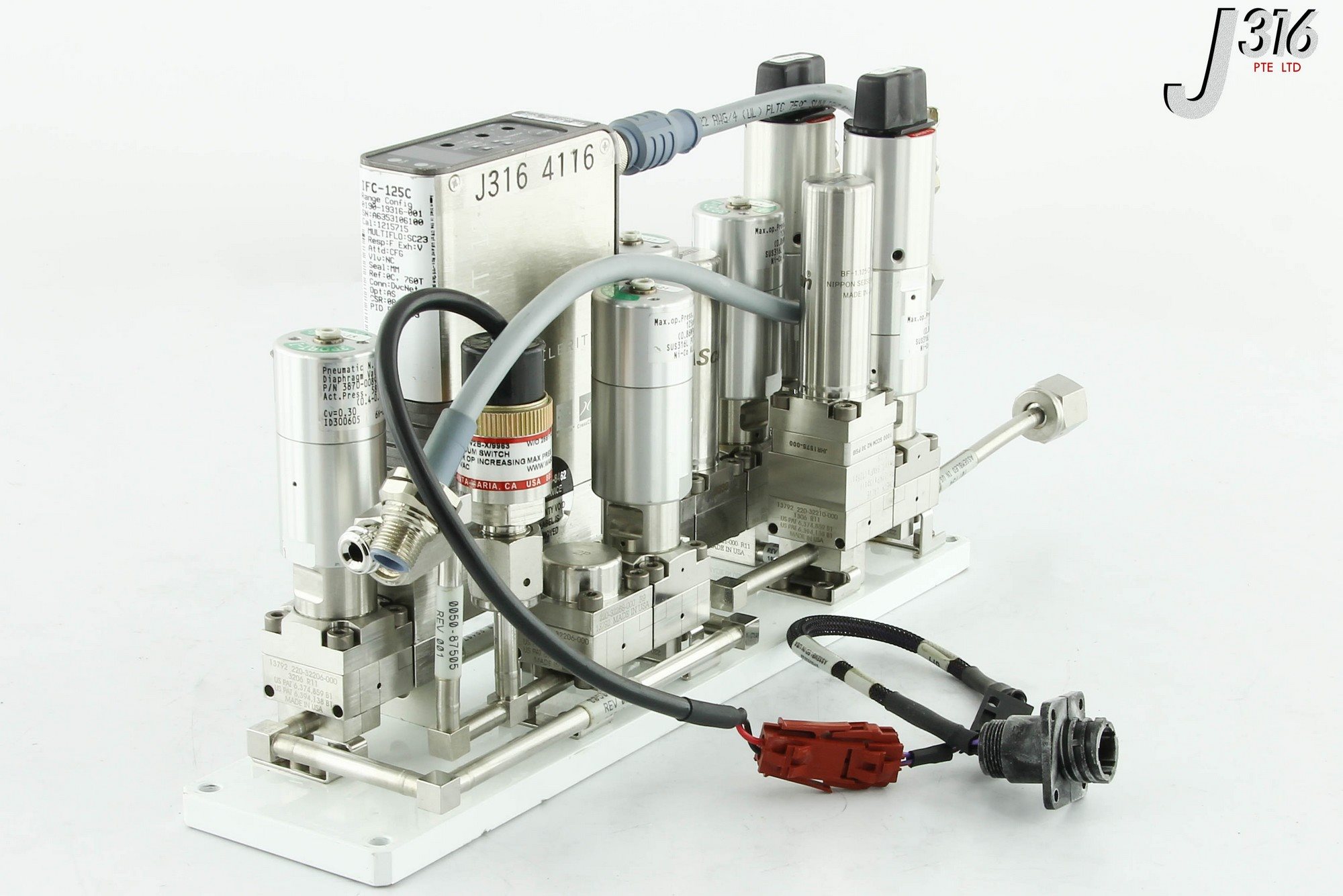 【オーダー用画像】 4116 APPLIED MATERIALS FCS PANEL FLOW CTRL PANEL SYS UNIT 125 IFC